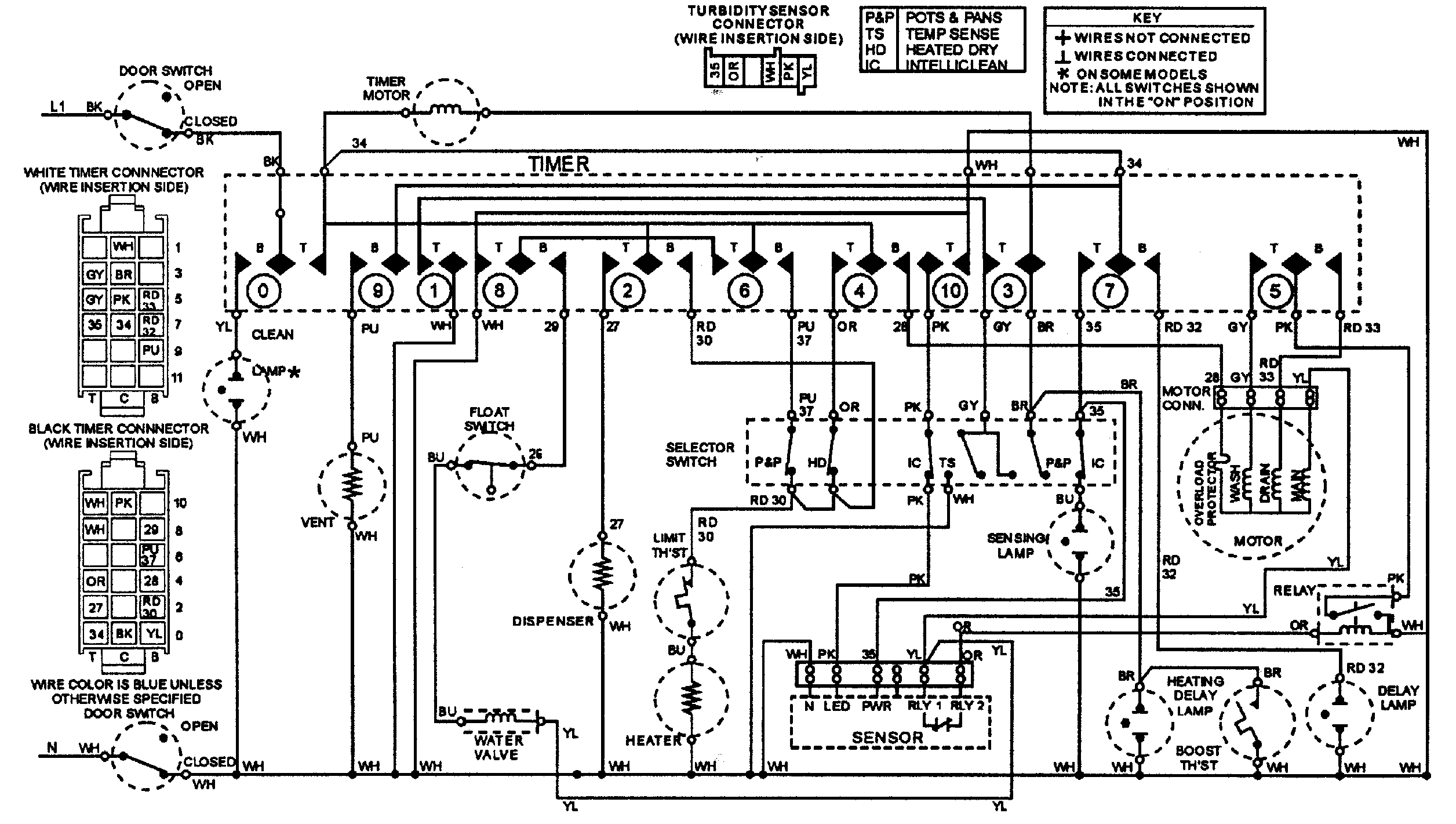 kitchenaid dishwasher schematic